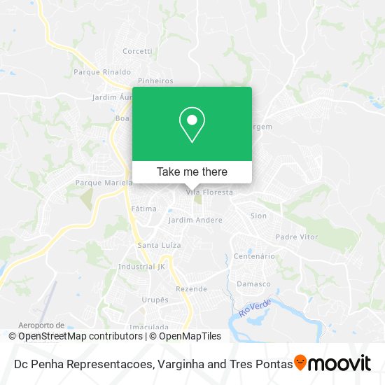 Dc Penha Representacoes map