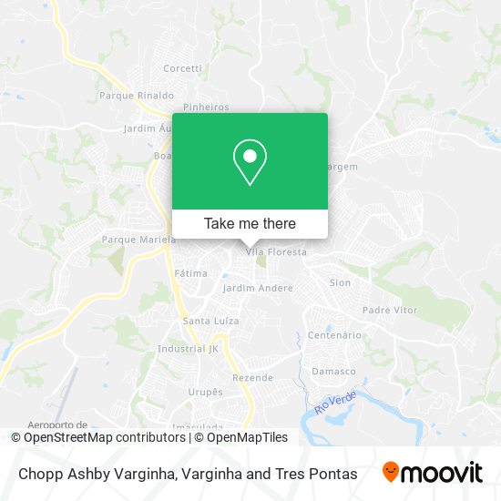 Chopp Ashby Varginha map