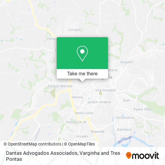 Dantas Advogados Associados map