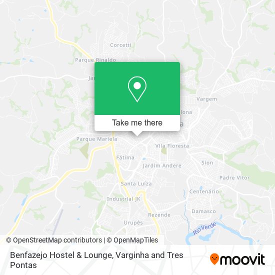 Benfazejo Hostel & Lounge map