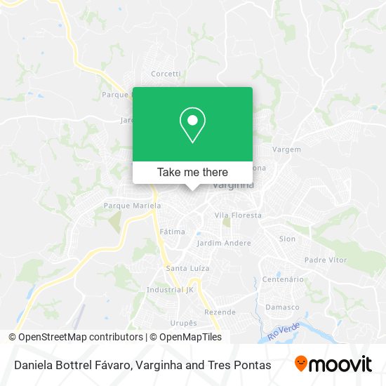 Daniela Bottrel Fávaro map