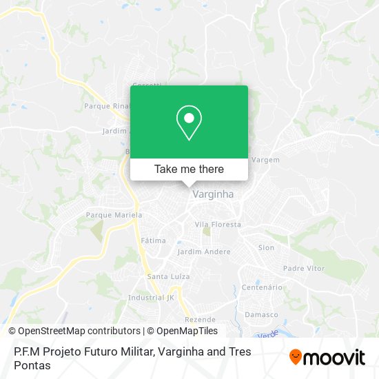 P.F.M Projeto Futuro Militar map