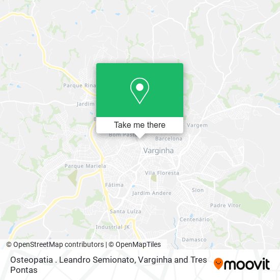 Osteopatia . Leandro Semionato map