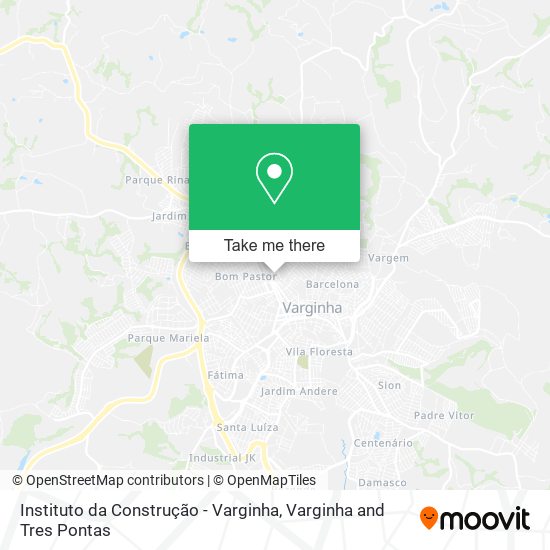 Instituto da Construção - Varginha map