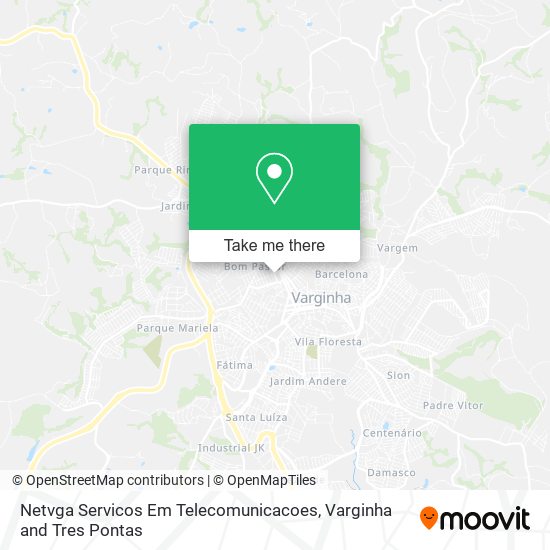 Mapa Netvga Servicos Em Telecomunicacoes