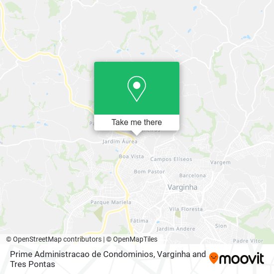 Mapa Prime Administracao de Condominios