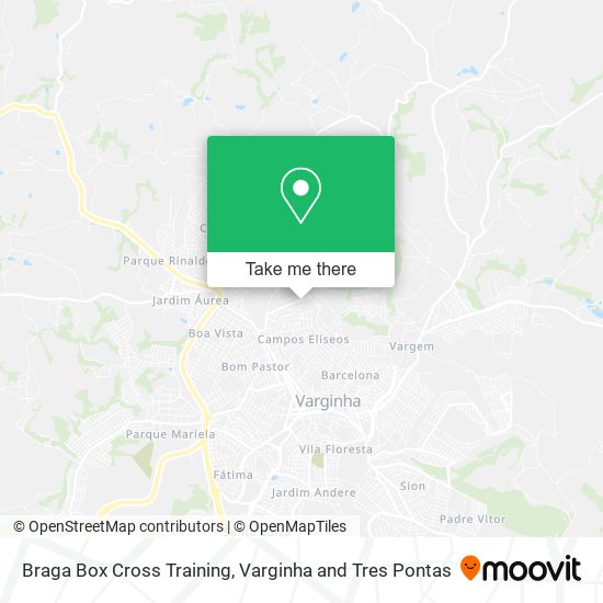 Braga Box Cross Training map