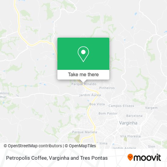 Mapa Petropolis Coffee