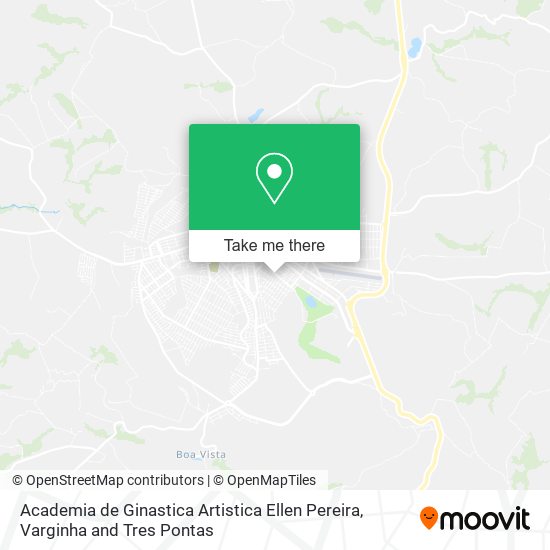 Mapa Academia de Ginastica Artistica Ellen Pereira