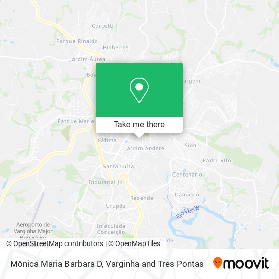 Mônica Maria Barbara D map