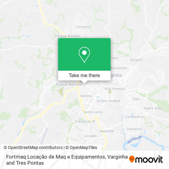 Fortmaq Locação de Maq e Equipamentos map