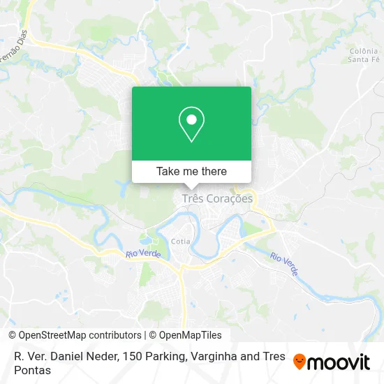 R. Ver. Daniel Neder, 150 Parking map