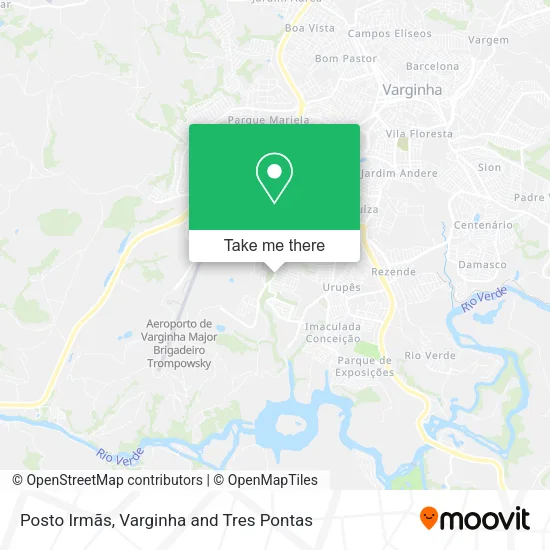 Posto Irmãs map