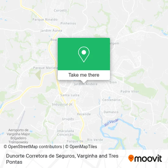 Dunorte Corretora de Seguros map
