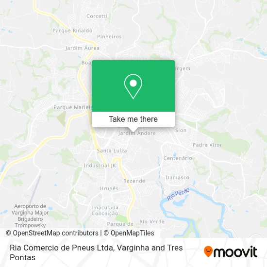 Ria Comercio de Pneus Ltda map