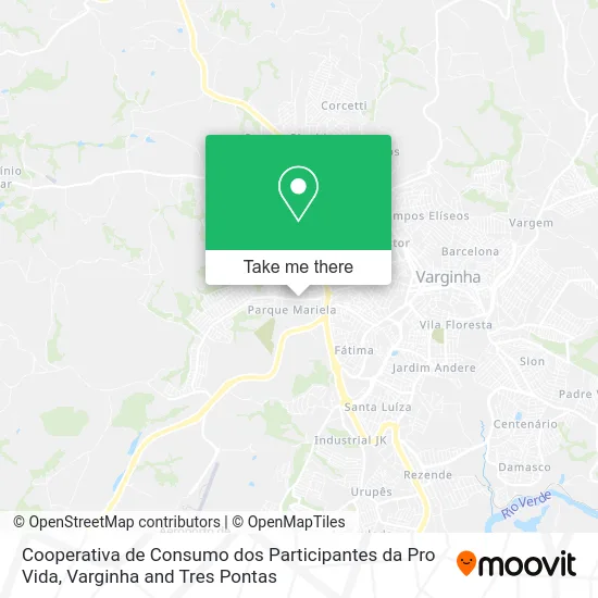 Cooperativa de Consumo dos Participantes da Pro Vida map