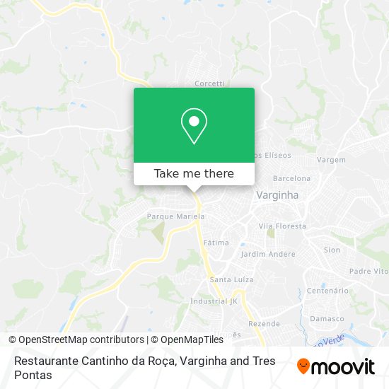 Restaurante Cantinho da Roça map