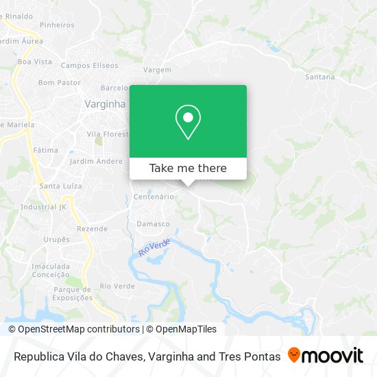 Republica Vila do Chaves map