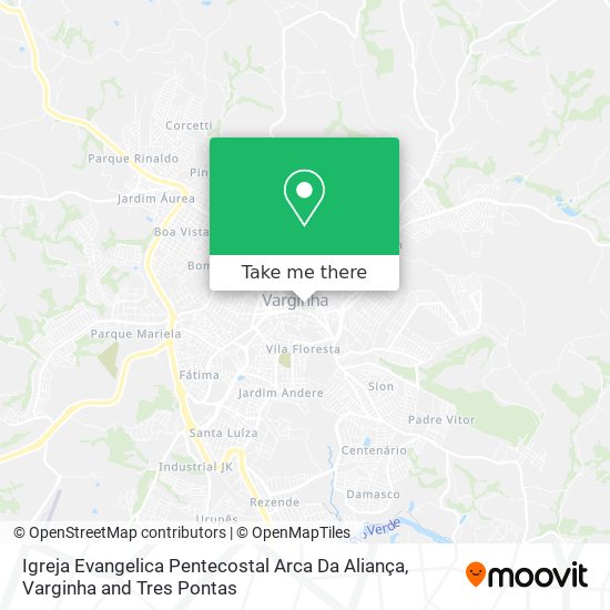 Igreja Evangelica Pentecostal Arca Da Aliança map