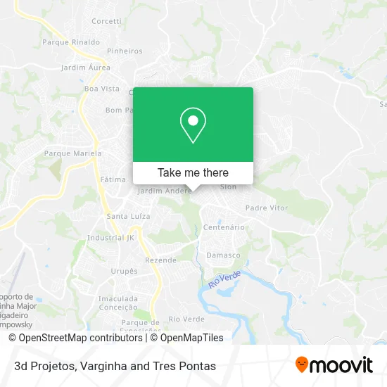 3d Projetos map