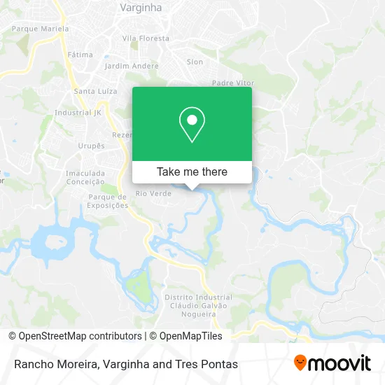 Rancho Moreira map