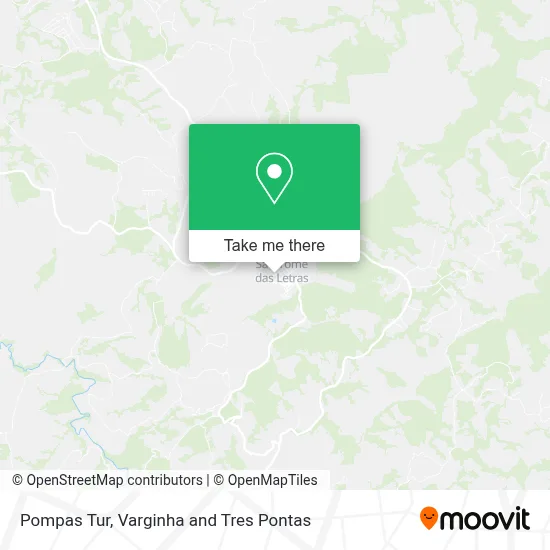 Pompas Tur map