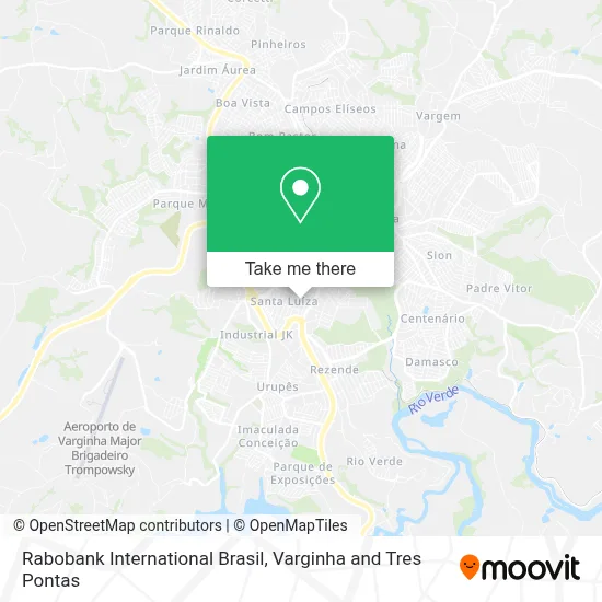 Rabobank International Brasil map