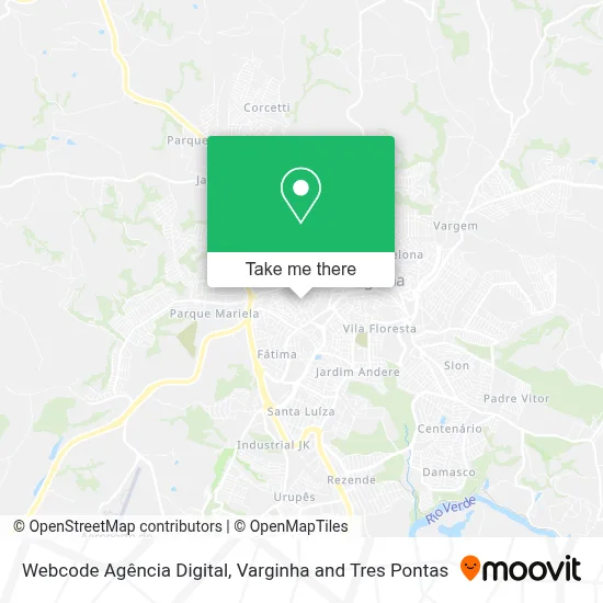 Webcode Agência Digital map