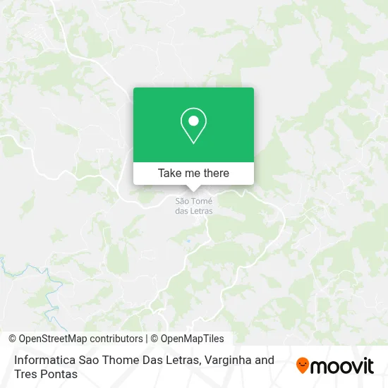 Informatica Sao Thome Das Letras map