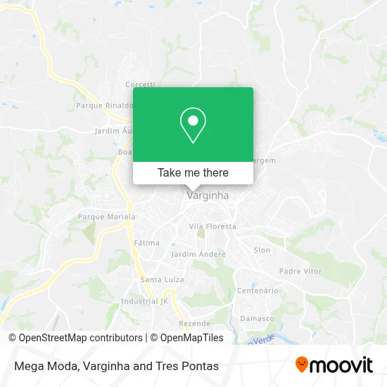 Mega Moda map