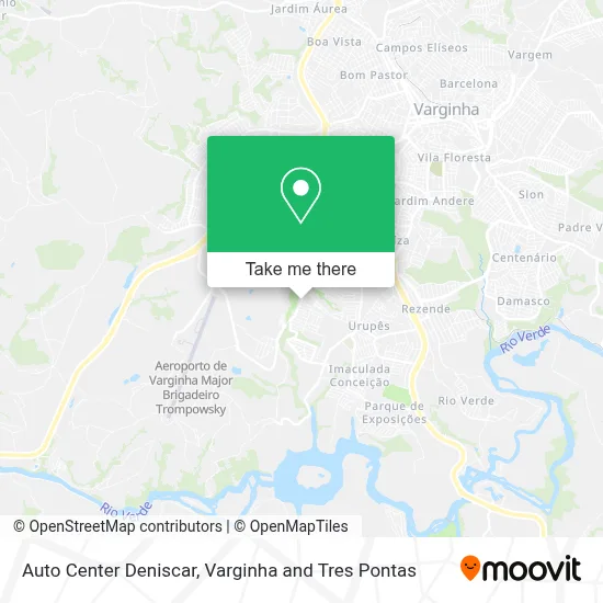 Auto Center Deniscar map