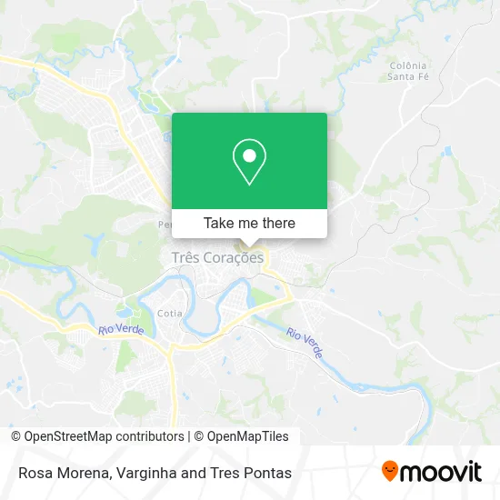 Rosa Morena map