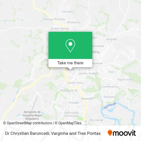 Dr Chrystian Baroncelli map