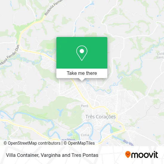 Villa Container map
