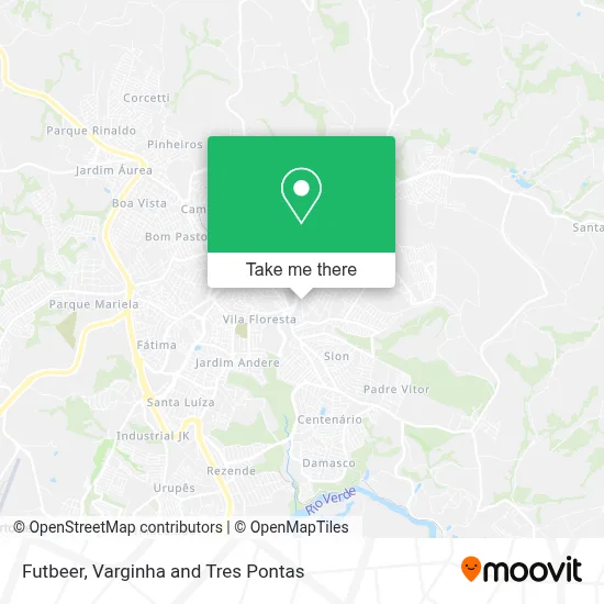 Futbeer map