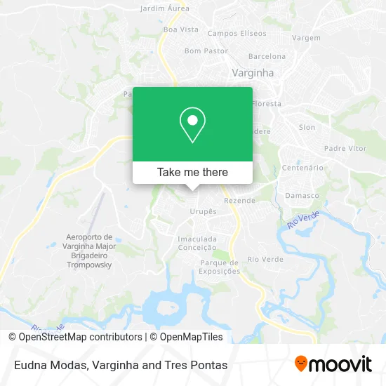 Eudna Modas map
