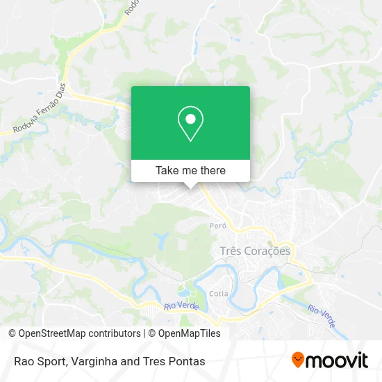Rao Sport map