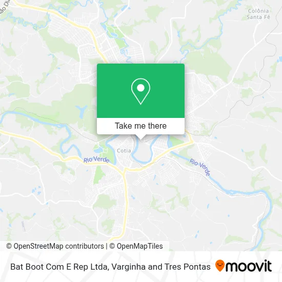 Bat Boot Com E Rep Ltda map
