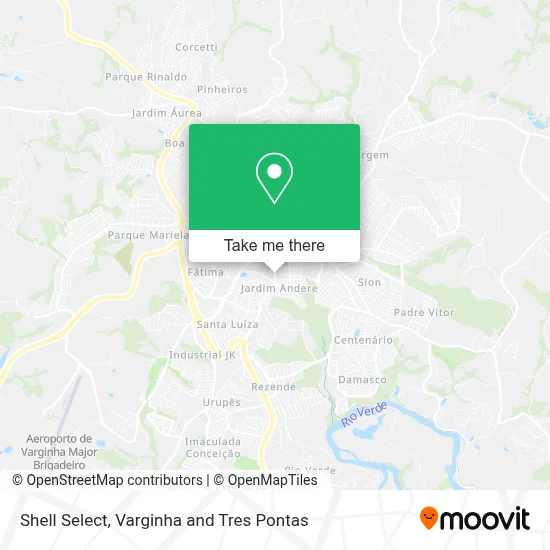 Shell Select map
