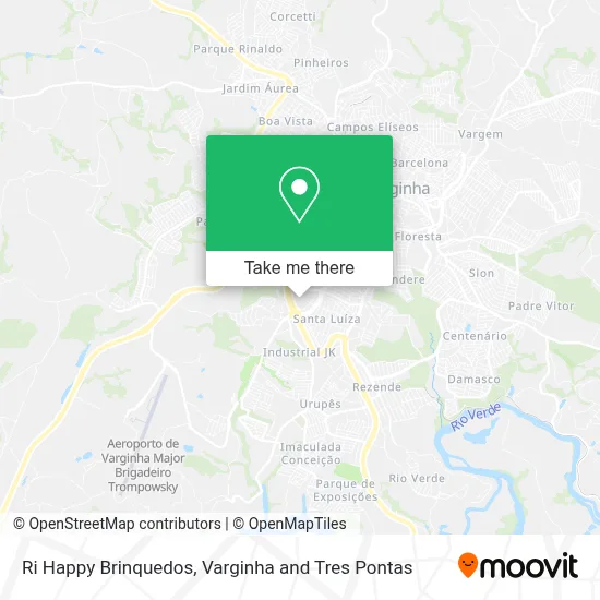 Ri Happy Brinquedos map