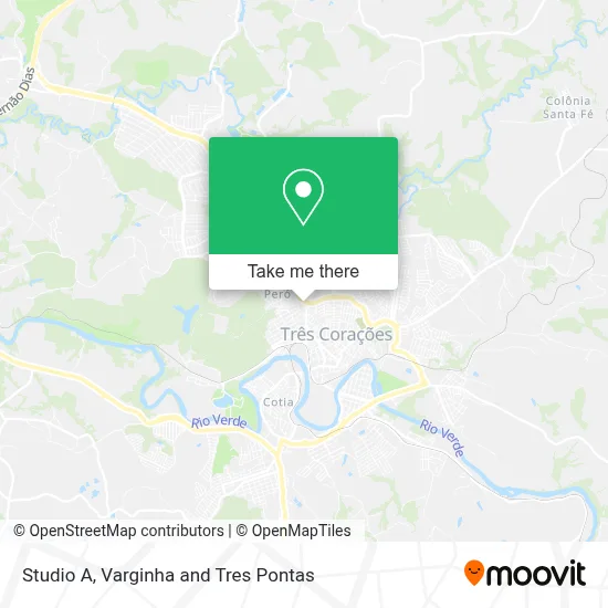 Studio A map