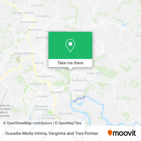 Ousadia Moda Intima map