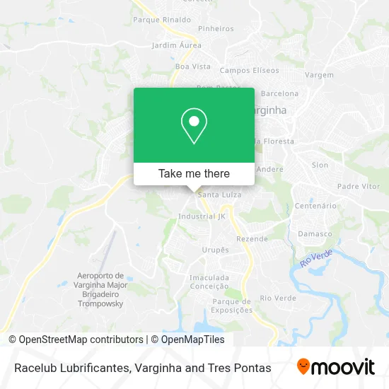 Racelub Lubrificantes map