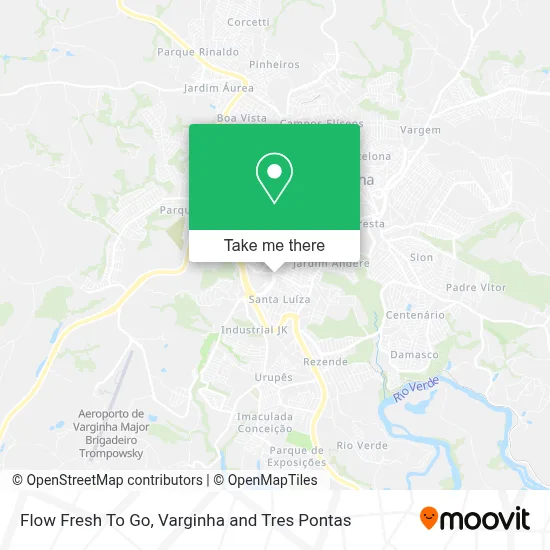 Flow Fresh To Go map