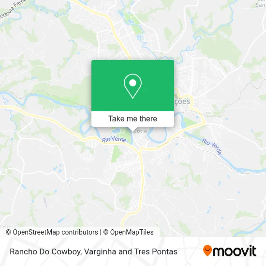 Rancho Do Cowboy map
