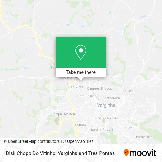 Disk Chopp Do Vitinho map