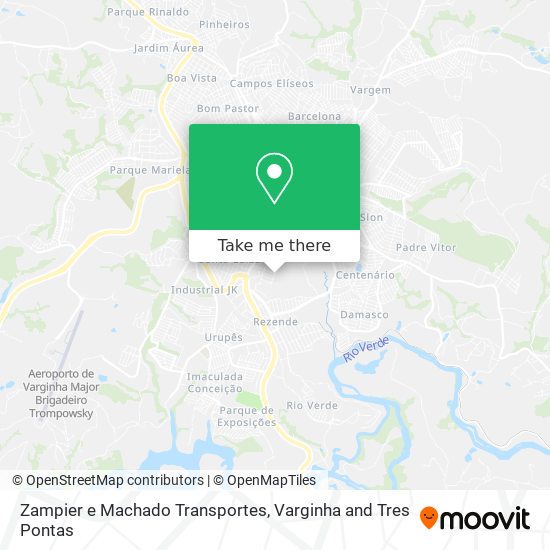 Zampier e Machado Transportes map