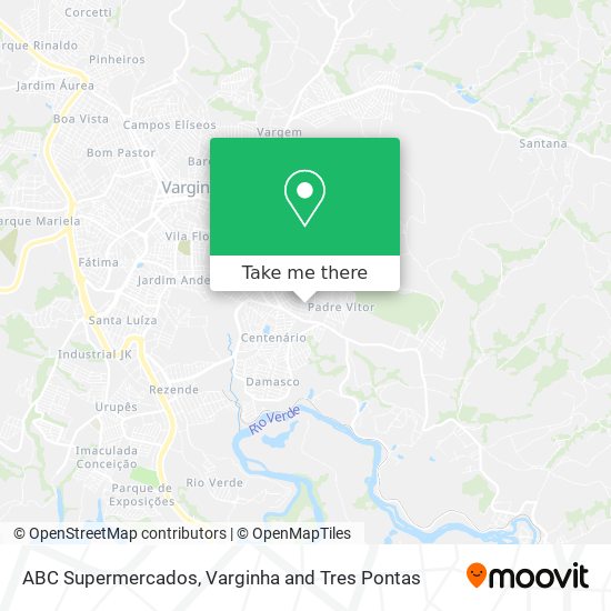 Mapa ABC Supermercados