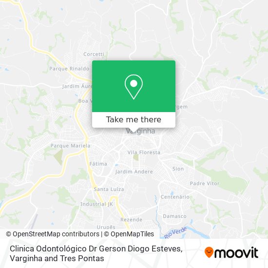 Clinica Odontológico Dr Gerson Diogo Esteves map