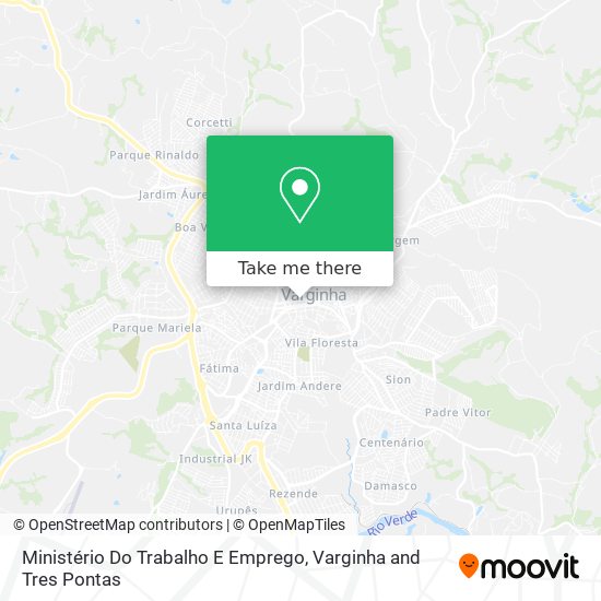 Ministério Do Trabalho E Emprego map